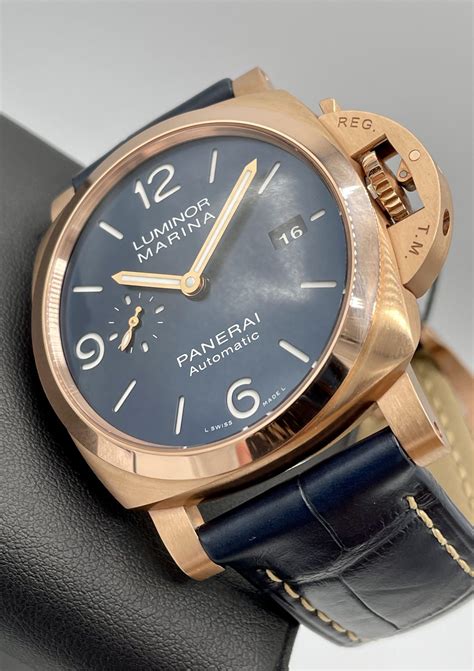 panerai luminor marina goldtech|panerai luminor marina.